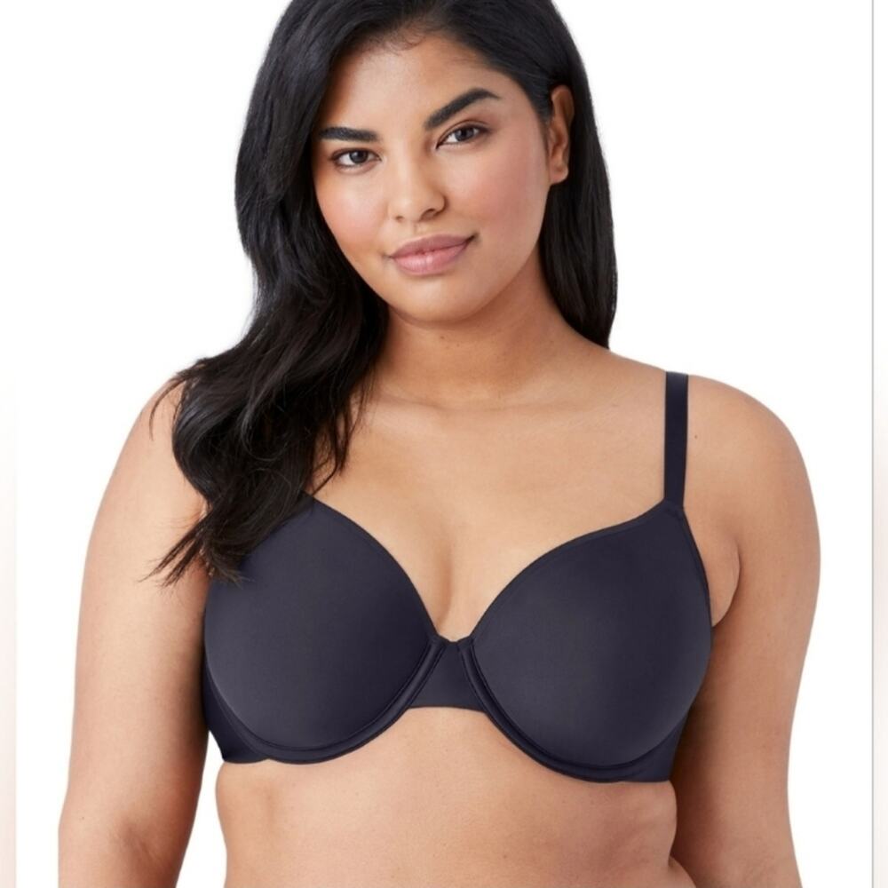 NWT Wacoal At Ease T-shirt Bra Black size 40DDD